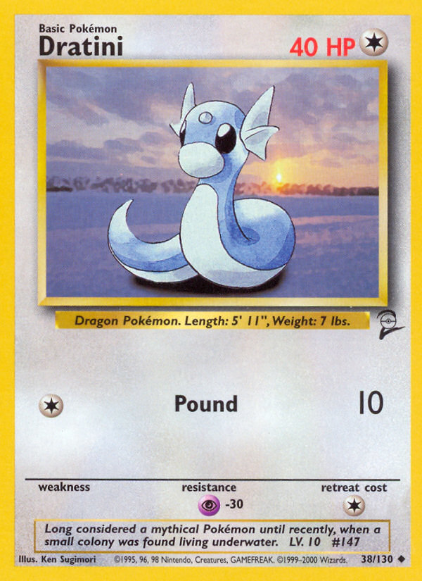 Dratini (38/130) [Base Set 2] | Devastation Store