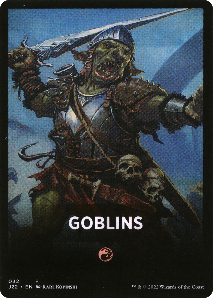 Goblins Theme Card [Jumpstart 2022 Front Cards] | Devastation Store