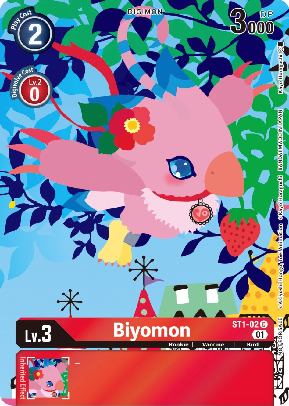Biyomon [ST1-02] (Tamer's Card Set 2 Floral Fun) [Starter Deck: Gaia Red Promos] | Devastation Store