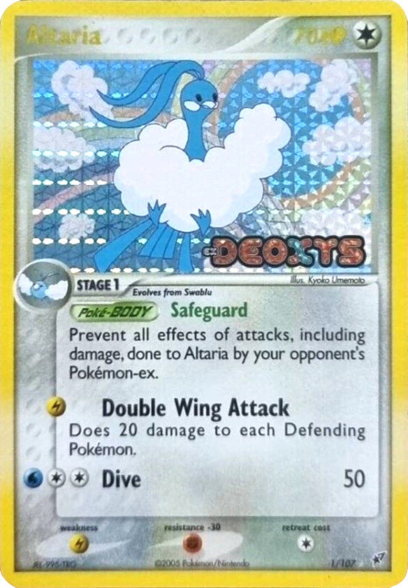 Altaria (1/107) (Stamped) [EX: Deoxys] | Devastation Store