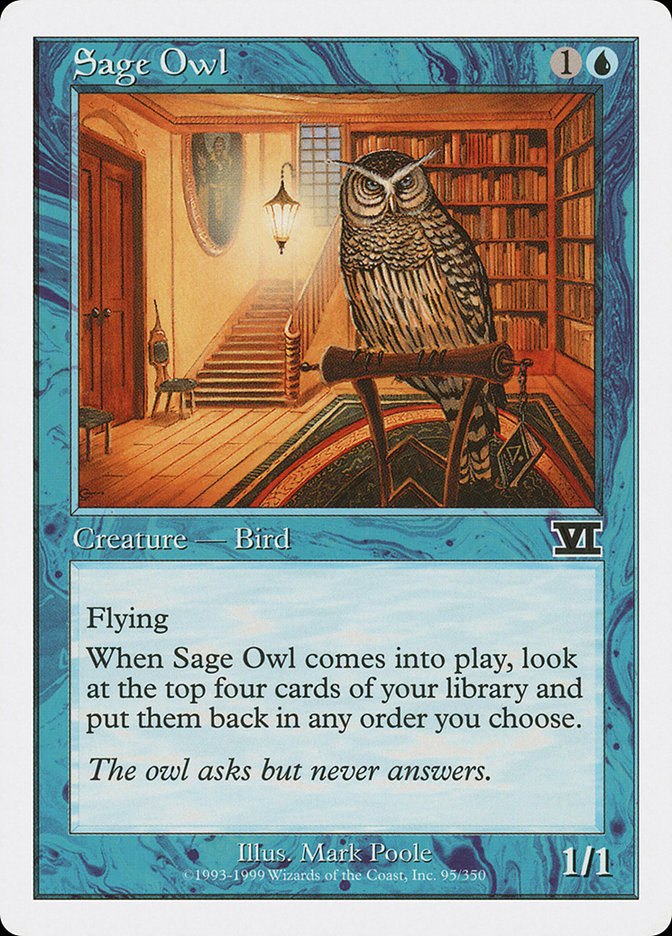 Sage Owl [Classic Sixth Edition] - Devastation Store | Devastation Store