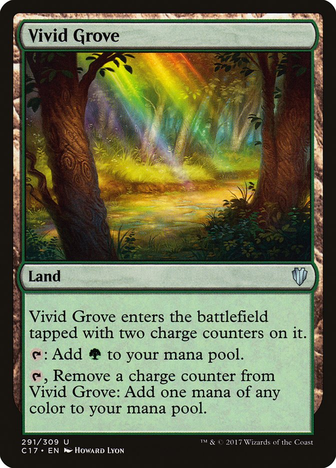 Vivid Grove [Commander 2017] | Devastation Store