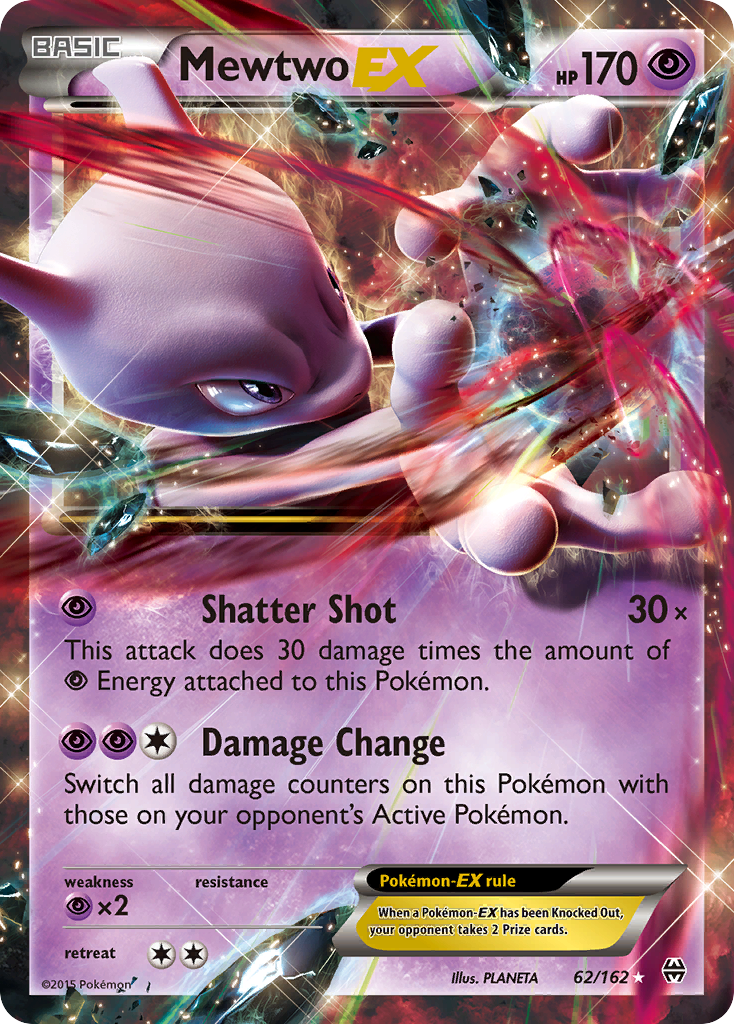 Mewtwo EX (62/162) [XY: BREAKthrough] | Devastation Store