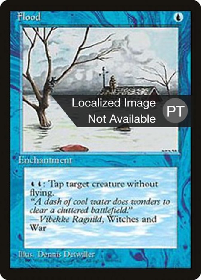 Flood [Fourth Edition (Foreign Black Border)] | Devastation Store
