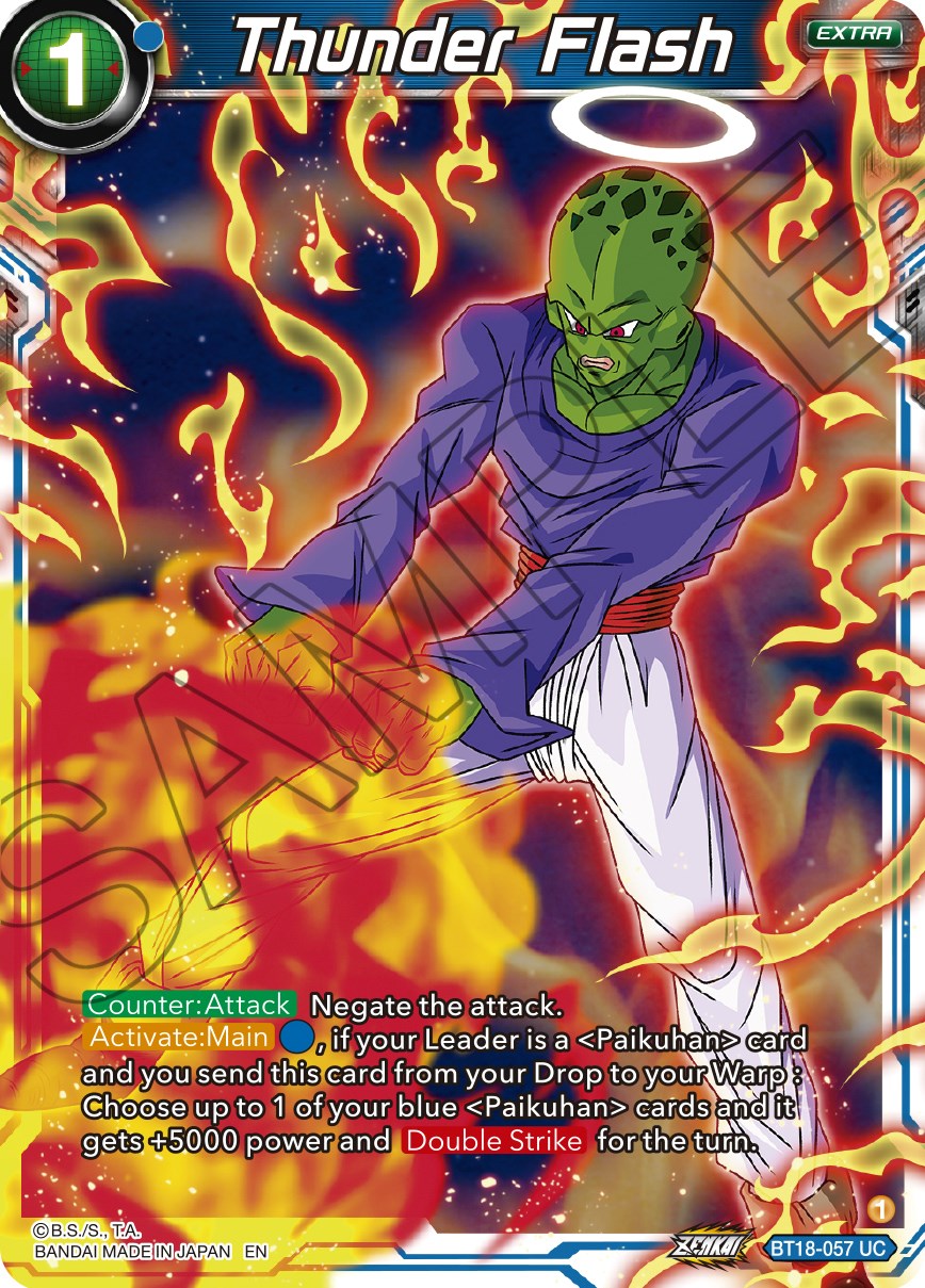 Thunder Flash (BT18-057) [Dawn of the Z-Legends] | Devastation Store