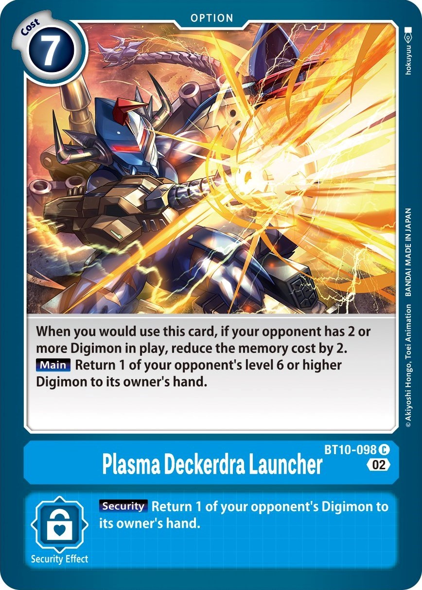 Plasma Deckerdra Launcher [BT10-098] [Xros Encounter] | Devastation Store