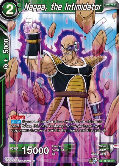 Nappa, the Intimidator [BT15-084] | Devastation Store