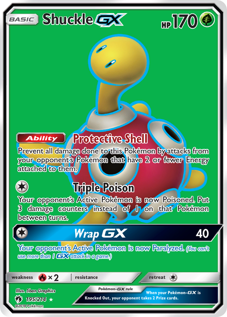 Shuckle GX (195/214) [Sun & Moon: Lost Thunder] | Devastation Store