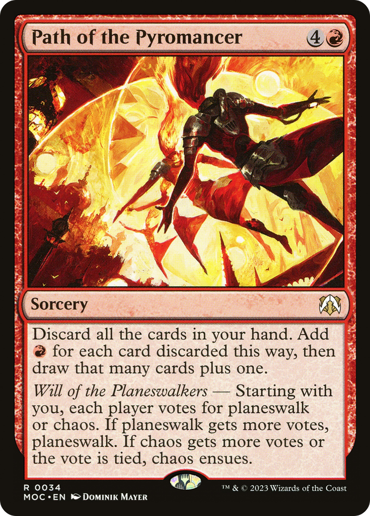 Path of the Pyromancer [March of the Machine Commander] | Devastation Store