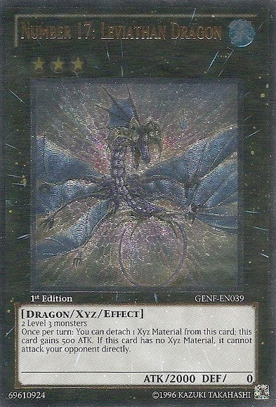 Number 17: Leviathan Dragon [GENF-EN039] Ultimate Rare | Devastation Store