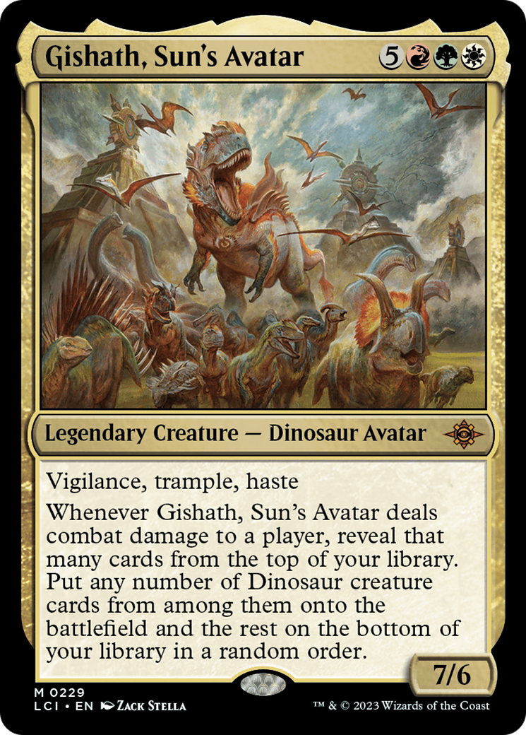 Gishath, Sun's Avatar [The Lost Caverns of Ixalan] | Devastation Store