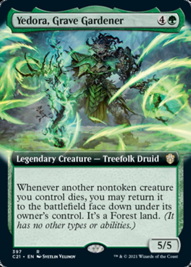 Yedora, Grave Gardener (Extended) [Commander 2021] | Devastation Store