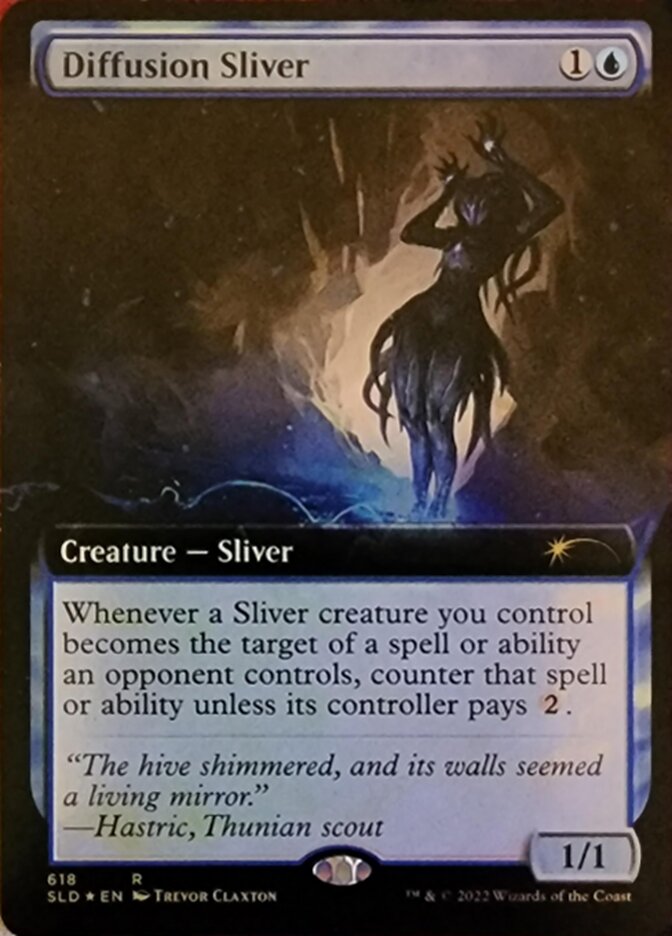 Diffusion Sliver (Extended Art) [Secret Lair Drop Promos] | Devastation Store