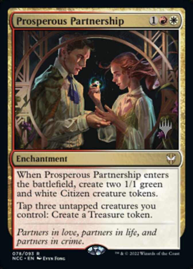 Prosperous Partnership (Promo Pack) [Streets of New Capenna Commander Promos] | Devastation Store