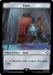 Robot // Food (0014) Double-Sided Token [Fallout Tokens] | Devastation Store
