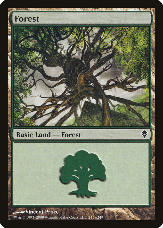 Forest (249a) [Zendikar] | Devastation Store