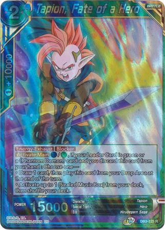 Tapion, Fate of a Hero [DB3-125] | Devastation Store