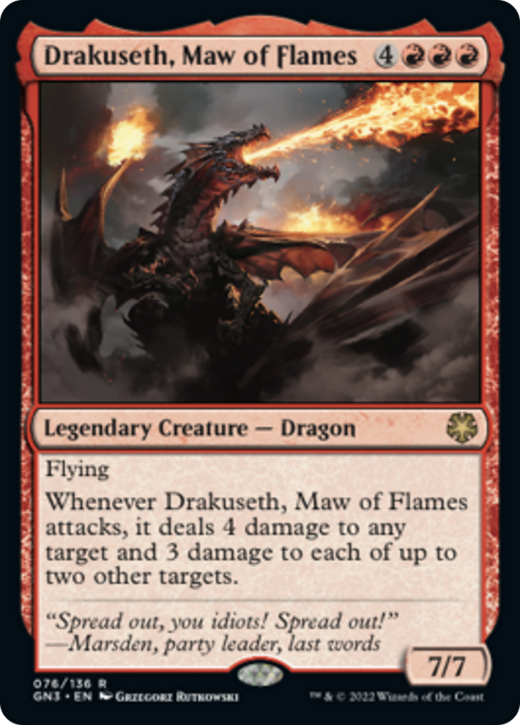 Drakuseth, Maw of Flames [Game Night: Free-for-All] | Devastation Store