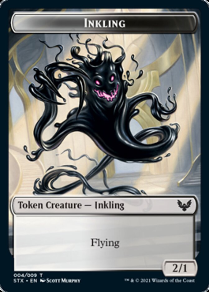 Inkling // Pest Token [Strixhaven: School of Mages Tokens] | Devastation Store