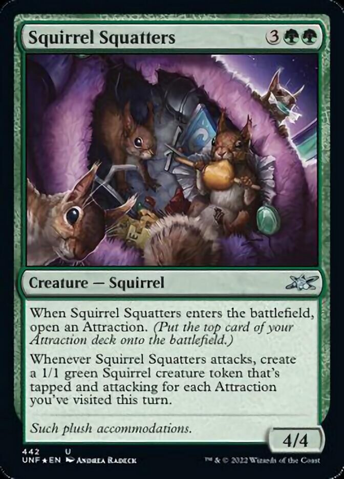 Squirrel Squatters (Galaxy Foil) [Unfinity] | Devastation Store