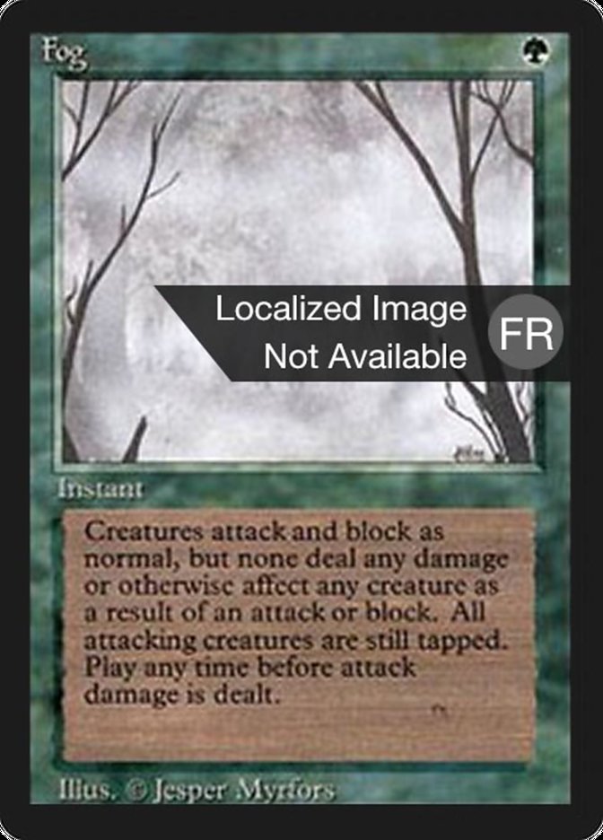 Fog [Foreign Black Border] | Devastation Store