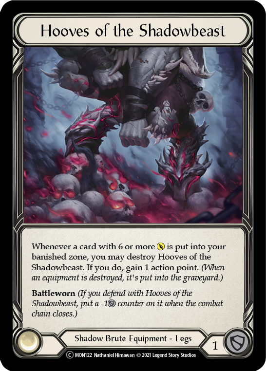 Hooves of the Shadowbeast [U-MON122] Unlimited Edition Normal | Devastation Store