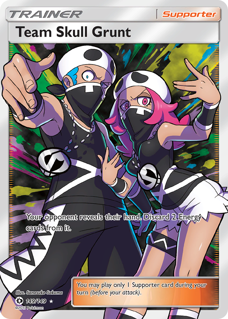 Team Skull Grunt (149/149) [Sun & Moon: Base Set] | Devastation Store