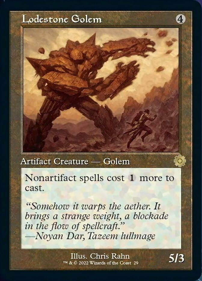 Lodestone Golem (Retro) [The Brothers' War Retro Artifacts] | Devastation Store