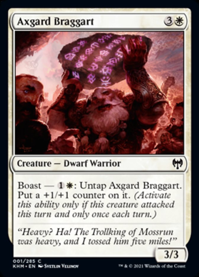 Axgard Braggart [Kaldheim] | Devastation Store