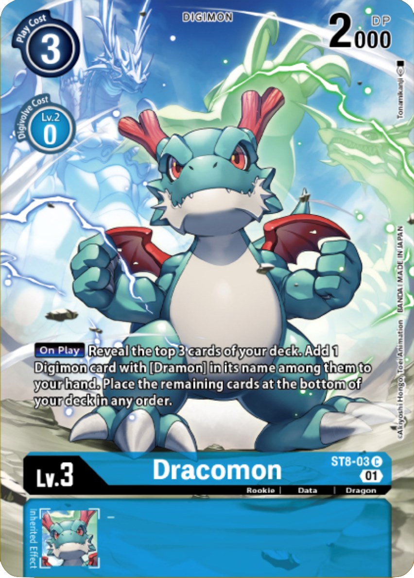 Dracomon [ST8-03] (Digimon Royal Knights Card Set) [Starter Deck: Ulforce Veedramon Promos] | Devastation Store