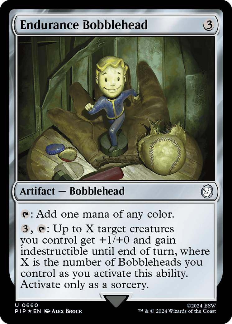 Endurance Bobblehead (Surge Foil) [Fallout] | Devastation Store