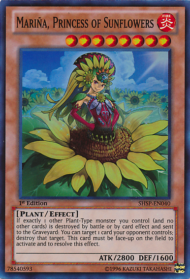 Mariña, Princess of Sunflowers [SHSP-EN040] Super Rare | Devastation Store