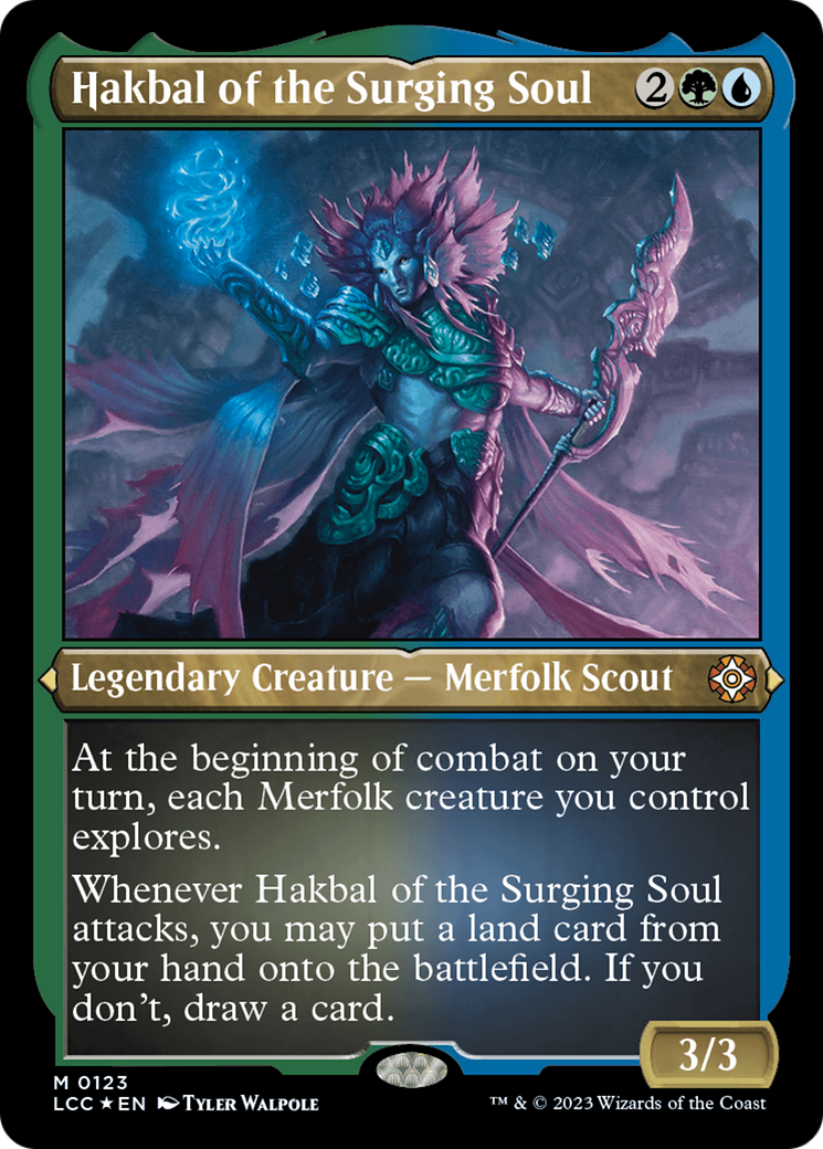 Hakbal of the Surging Soul (Display Commander) [The Lost Caverns of Ixalan Commander] | Devastation Store