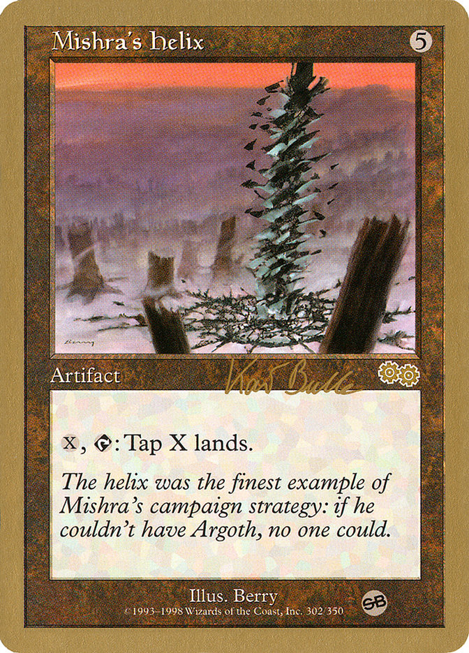 Mishra's Helix (Kai Budde) (SB) [World Championship Decks 1999] | Devastation Store