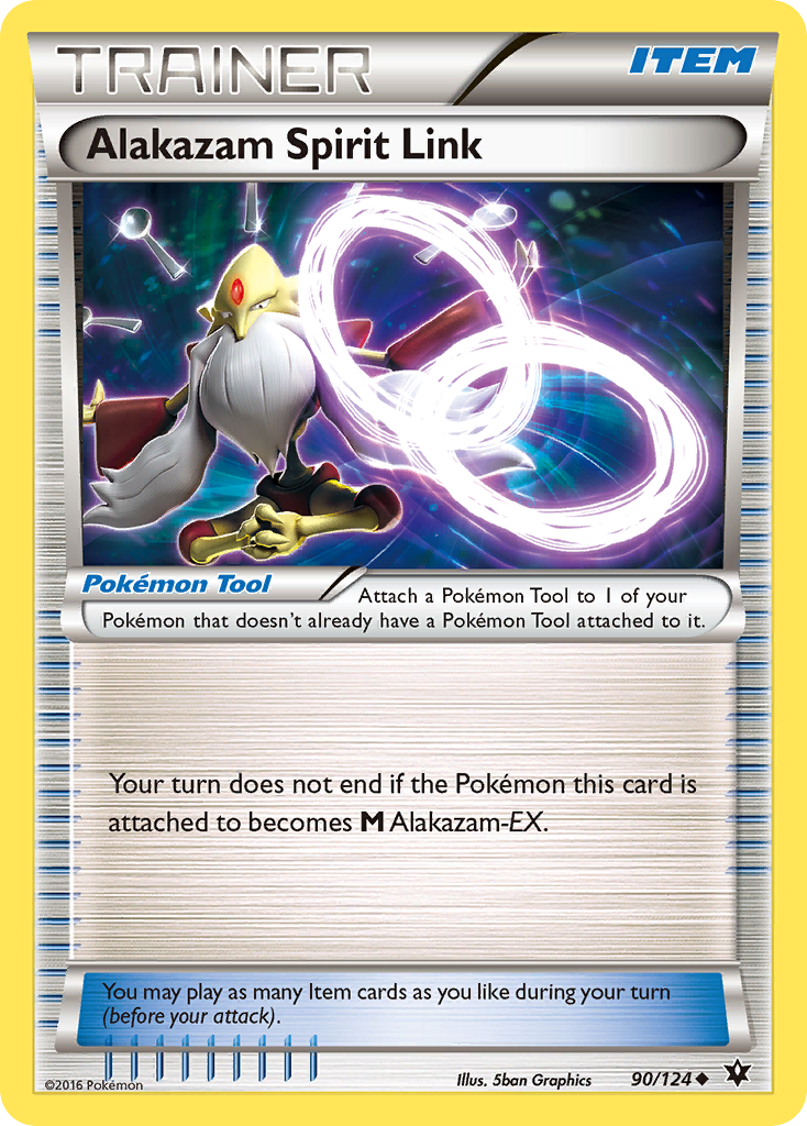 Alakazam Spirit Link (90/124) [XY: Fates Collide] | Devastation Store