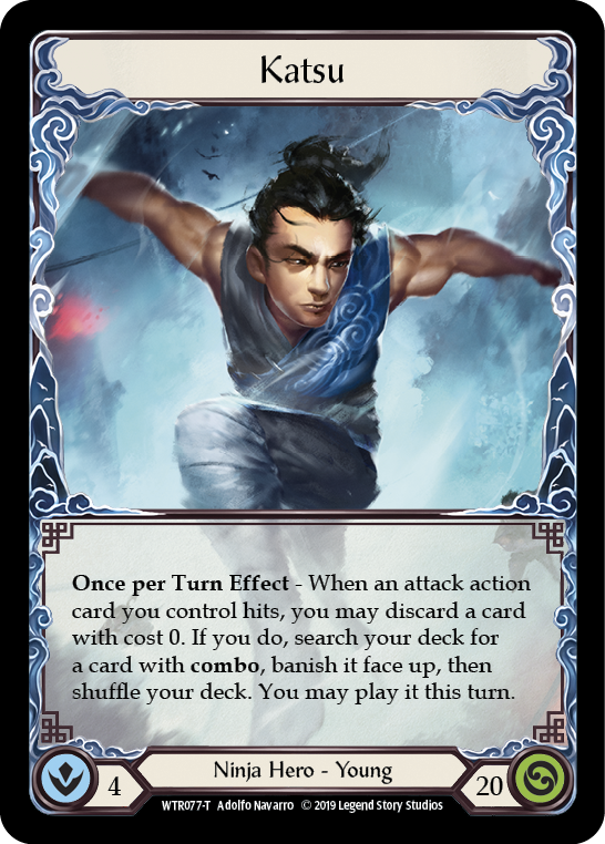 Katsu // Harmonized Kodachi [WTR077-T // WTR078-T] Alpha Print Normal | Devastation Store