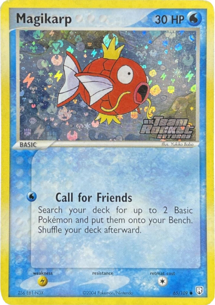 Magikarp (65/109) (Stamped) [EX: Team Rocket Returns] | Devastation Store