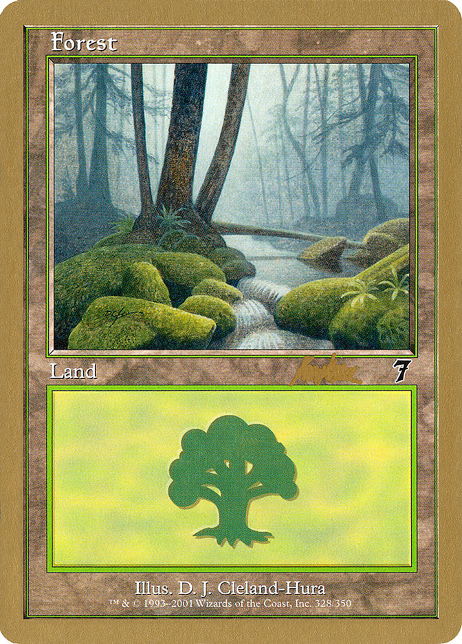 Forest (328) (Brian Kibler) [World Championship Decks 2002] | Devastation Store