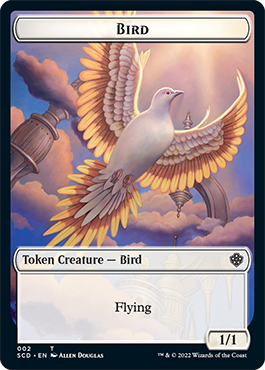 Bird // Thopter Double-Sided Token [Starter Commander Decks] | Devastation Store