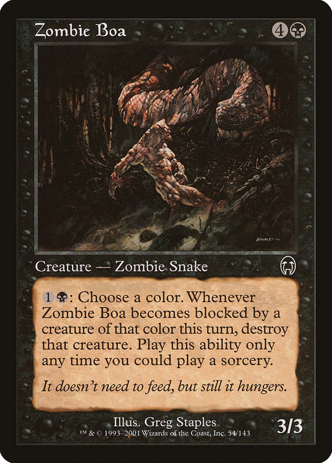 Zombie Boa [Apocalypse] - Devastation Store | Devastation Store