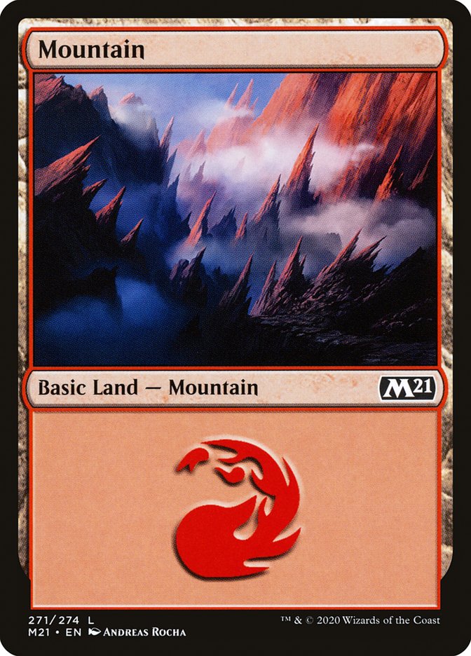 Mountain (271) [Core Set 2021] | Devastation Store