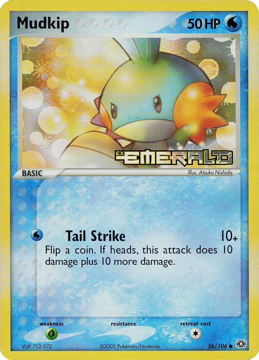 Mudkip (56/106) (Stamped) [EX: Emerald] | Devastation Store