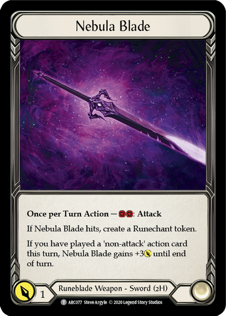 Death Dealer // Nebula Blade [U-ARC040 // U-ARC077] (Arcane Rising Unlimited)  Unlimited Normal | Devastation Store