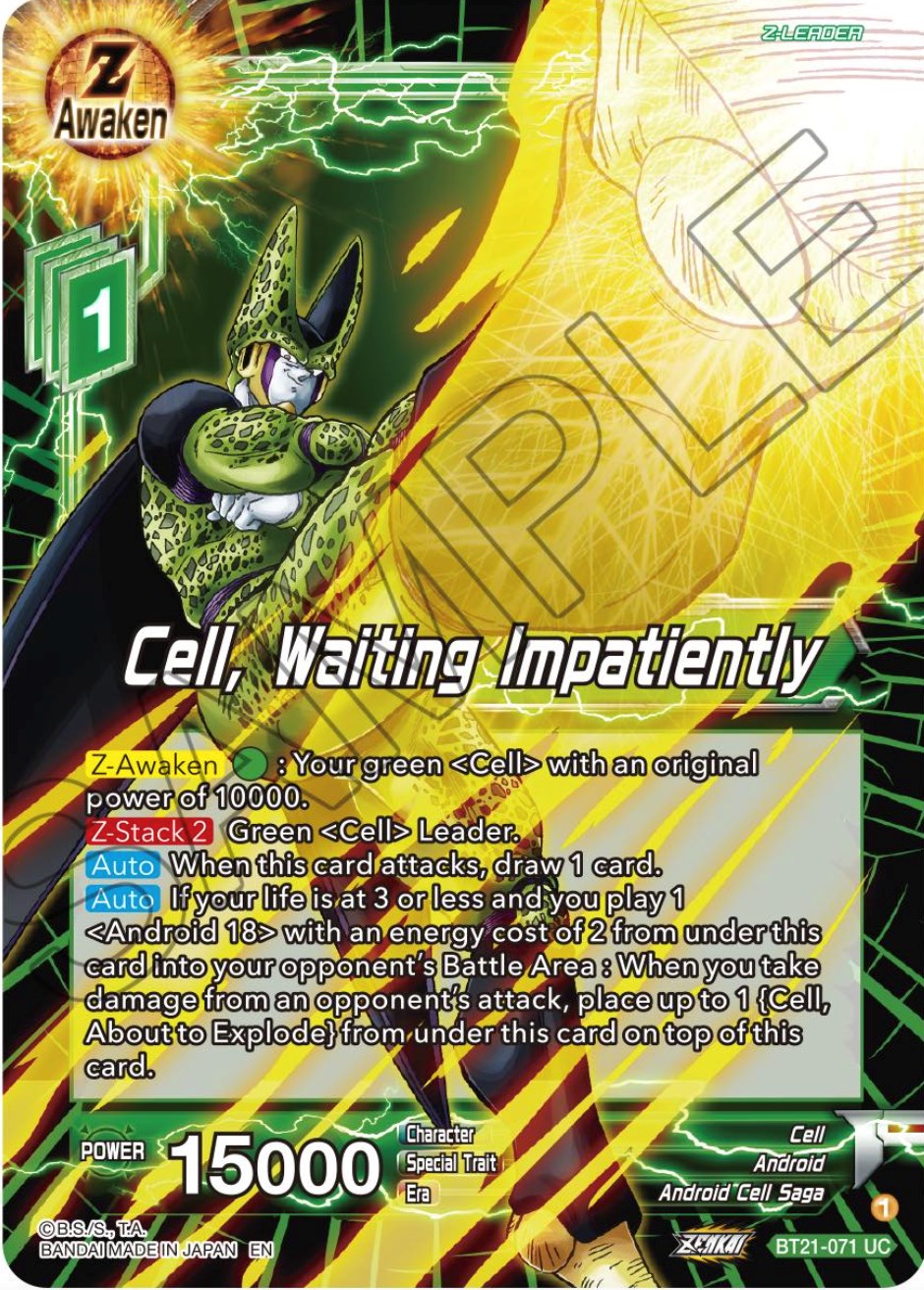 Cell, Waiting Impatiently (BT21-071) [Wild Resurgence] | Devastation Store