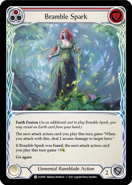 Bramble Spark (Red) [ELE085] (Tales of Aria)  1st Edition Normal | Devastation Store