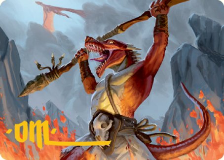 Kobold Art Card (Gold-Stamped Signature) [Dungeons & Dragons: Adventures in the Forgotten Realms Art Series] | Devastation Store