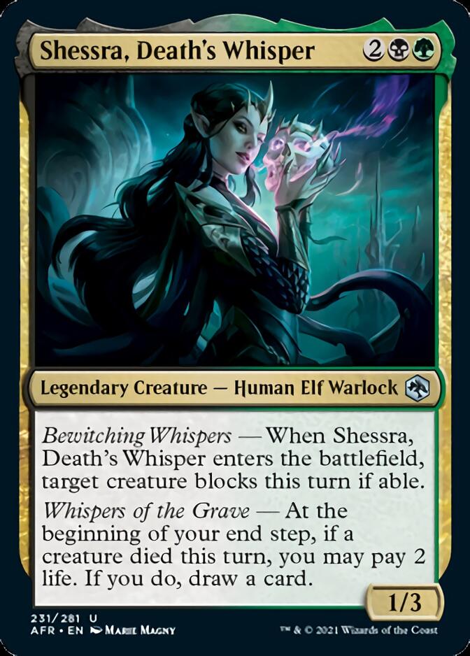 Shessra, Death's Whisper [Dungeons & Dragons: Adventures in the Forgotten Realms] | Devastation Store