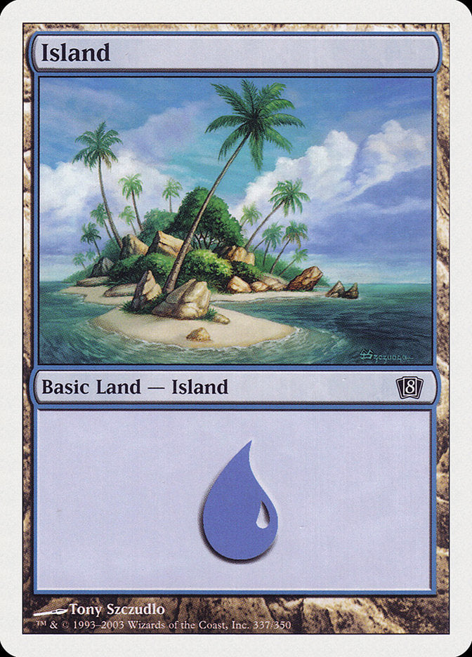 Island (337) [Eighth Edition] | Devastation Store