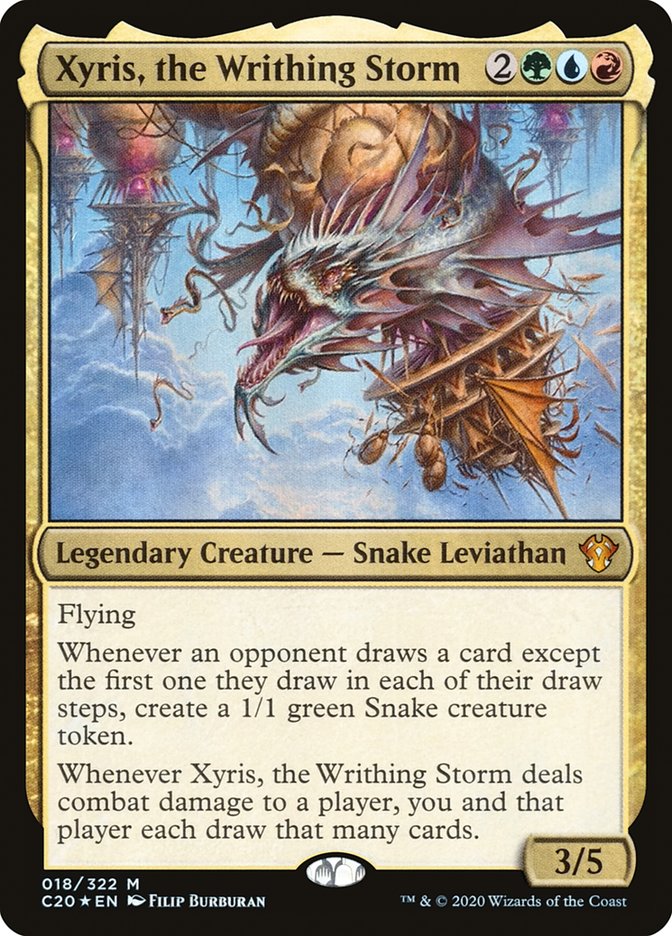 Xyris, the Writhing Storm [Commander 2020] | Devastation Store