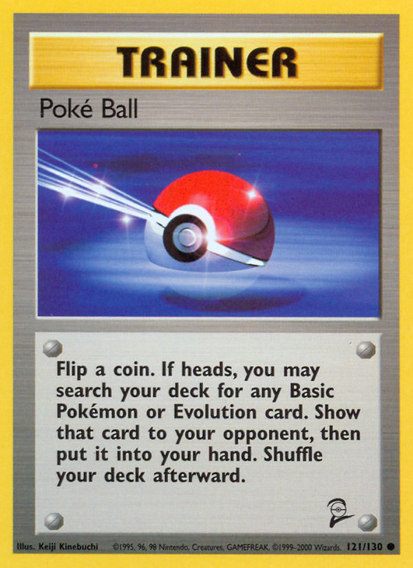 Poke Ball (121/130) [Base Set 2] | Devastation Store